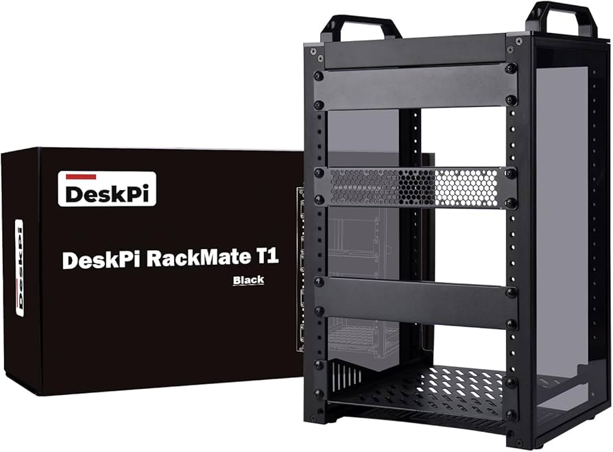 Geeekpi 8U DeskPi基板付き Amazon.com: GeeekPi 8U Server Cabinet, 10 inch Server Rack for